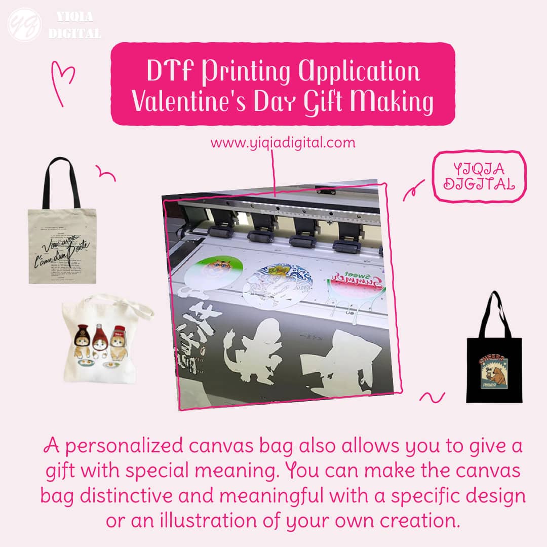 DTF-Printing-Application-Valentine's-Day-Gift-Making-canvans-bag